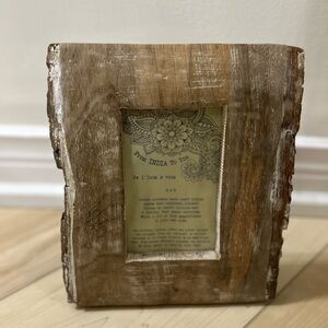 Boho Wooden Picture Frame